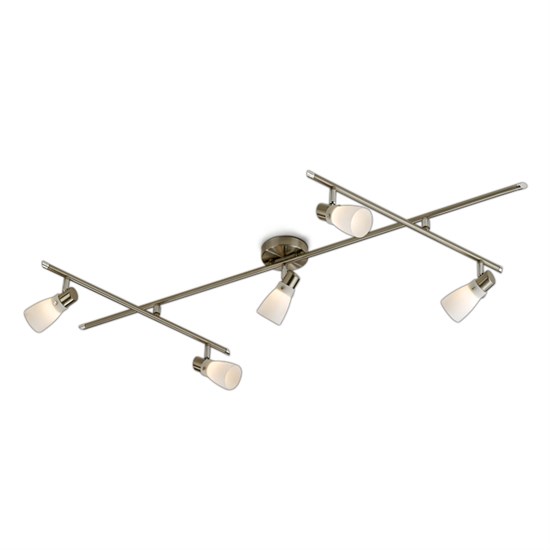 2066/5C ODL11 726 матовый никель Система  G9 5*40W 220V Terza Odeon Light 2066/5C ODL11 - фото 615314