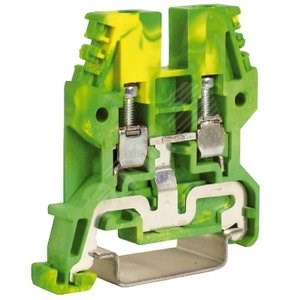 ZTO430 TEO.4 Клемма заземления желто-зеленая 4мм² (уп.50шт.) ДКС ZTO430 - фото 615512