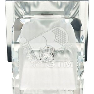 18865 JD60 JCD9 35W G9  матовый, хром Светильник встраиваемый ВЫВЕДЕН ИЗ АССОРТИМЕНТА 18865 - фото 615544