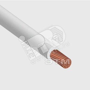 ПВ3/ПуГВнг(A)-LS 1х10мм² Провод белый РЭК-PRYSMIAN, Дмитров-Кабель, АЛЮР, Цветлит ГОСТ (бухта 200м.) 0453 02 02 - фото 615660