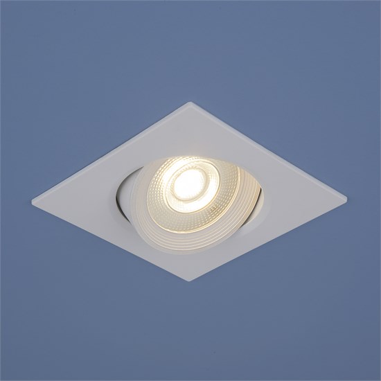 9915 LED 6W WH белый Встраиваемый потолочный светодиодный светильник (уп.100шт.) Elektrostandard 9915 LED 6W WH - фото 615717
