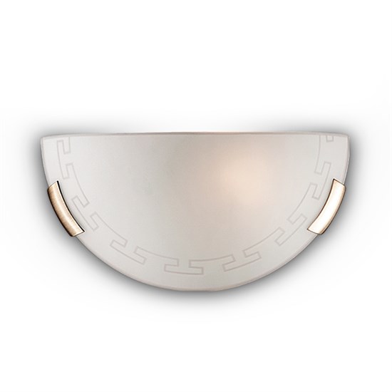 061 GLASSI SN 228 Бра стекло/белое E27 1*100Вт 300х160 GRECA SONEX 061 - фото 615744