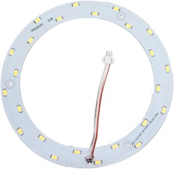 27958 Cв/д модуль на алюм.основании, 12W 24LED SMD5630 90Lm/W 4000K D160*18m, LB-1200 (уп.10шт.) 27958 - фото 615748