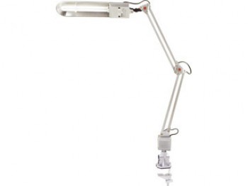 KD-017C С03 серебро Светильник настольный, 11W 2G7 230V (уп.6/288шт.) Camelion KD-017C С03 - фото 615779