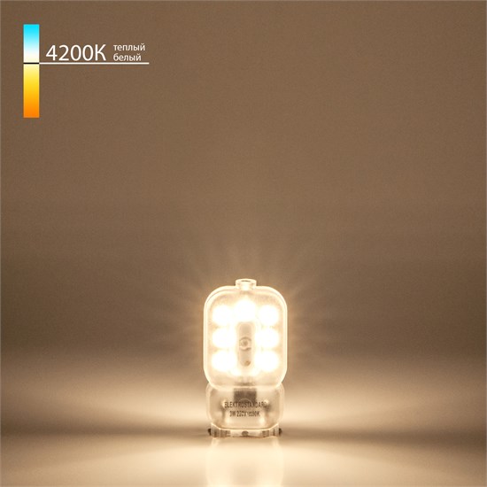 G9 LED 3W 220V 4200K Светодиодная лампа (уп.20/200шт.) Elektrostandard a035767 - фото 615792
