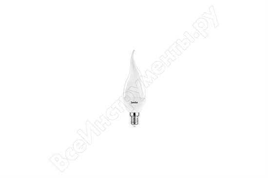 LED7-CW35/845/E14 Светодиодная лампа 7Вт 220B "свеча на ветру" (уп.10/100шт.) Camelion LED7-CW35/845/E14 - фото 615824