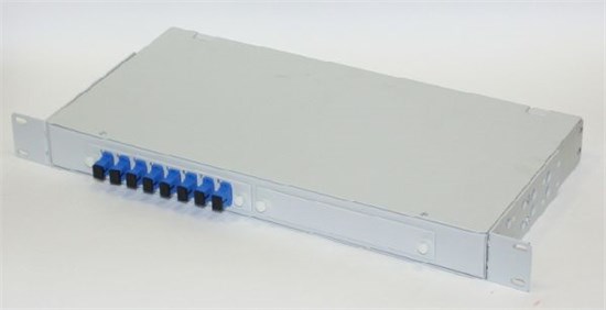 КРС-8-SC - кросс оптический стоечный (19"), 1U, 8 портов, SM, SC/UPC, укомплектованный General LAN СК-КОС-006 - фото 615832