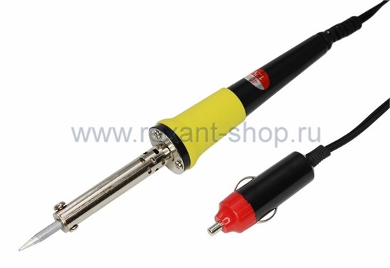 FD 12-0184 Паяльник со штекером прикуривателя автомобиля 40W, 12V REXANT (Китай) FD 12-0184 - фото 615849