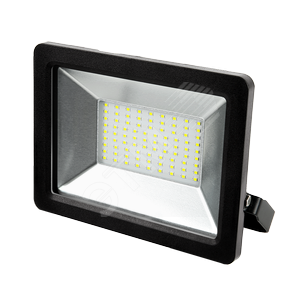 613100370 Прожектор светодиодный ДО-70w IP65 6500K, 4600Лм, черный (уп.60шт.) Gauss (Китай) 613100370 - фото 616026