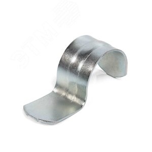 85585 Fortisflex СМО 19-20 без отверстия Скоба металл. однолапковая Ø19-20мм (уп.100шт.) КВТ (Россия) 85585 - фото 616053