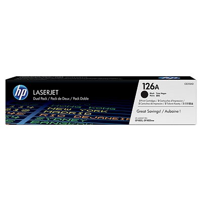 CE310AD Картридж HP 126А двойной LaserJet, черный  CE310AD - фото 616120