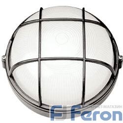 10574 1102/НПО11-100-02 Светильник пылевлагозащищенный 100W Е27 черный ВЫВЕДЕН ИЗ АССОРТИМЕНТА 10574 - фото 616125