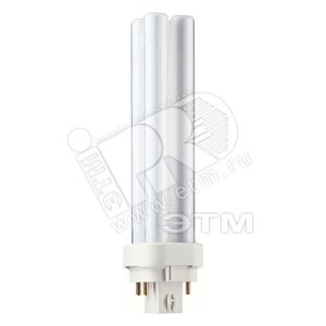 62333170 PHILIPS MASTER PL-C 18W/830/4P G24q-2 Лампа люминесцентная компактная (уп.10/50шт.) 871150062333170 - фото 616308