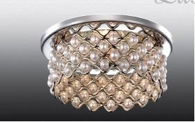 369889 NT14 013 хром Встраиваемый IP20 GX5.3 50W 12V PEARL 690539 - фото 616316