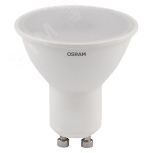5585041 Value GU10 LED 10Вт 4000К 560Лм спот 220В (замена 75Вт) Лампа светодиодная упаковка 5шт. (уп.10уп.) LEDVANCE (OSRAM) 4058075585041 - фото 616326