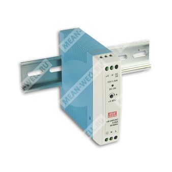 MDR-20-24 Блок питания На DIN-рейку AC/DC 24V 24W MeanWell MDR-20-24 - фото 616384