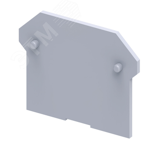 289805 OptiClip P2,5/4UN-серый для клемм CTS2,5/4UN Крышка концевая (уп.50шт.) КЭАЗ (Россия) 289805 - фото 616595