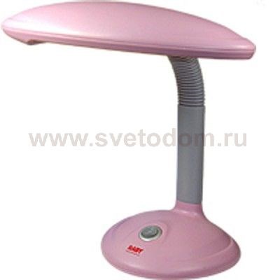 МТ-3218-11 BABYLIGHT розовый Настольная лампа (U, 2G7, 11Вт, 220В) Compak (Швеция) МТ-3218-11 - фото 616660