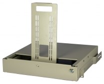 REC-SVMT-GY Полка выдвижная для LCD-мониторов 17", для шкафов глубиной 800 и 1000мм, серая AESP REC-SVMT-GY - фото 616718
