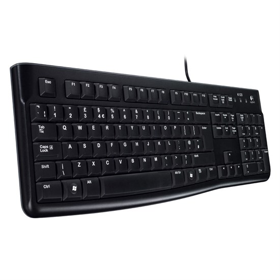 Клавиатура Logitech Keyboard K120 USB black 920-002522 920-002522 - фото 616730