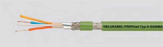 801650 Кабель PROFinet тип А (SK ) 2x2xAWG 22/1 PVC/PE , цвет зеленый HELUKABEL (Германия) 801650 - фото 616778