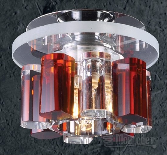 369348 NT09 062 хром/прозрачно-янтарный Встраиваемый IP20 G9 40W 220V CARAMEL 1 691432 - фото 616872
