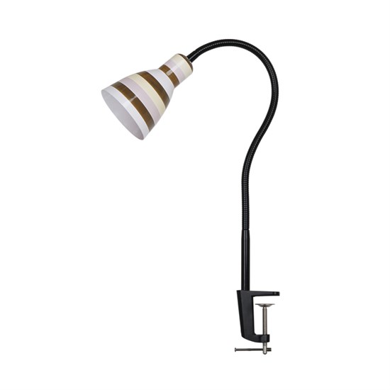 3371/1T ODL17 699 цветная полоска, белый Настольная лампа E27 60W 220V Pika Odeon Light 3371/1T ODL17 699 цветная - фото 616951
