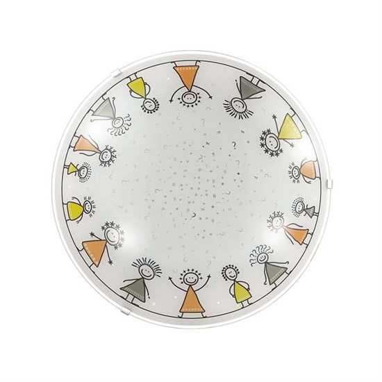2068/BL SN 085 Светильник KIDS стекло LED 24Вт 3800K D300 Sonex 2068/BL - фото 616967