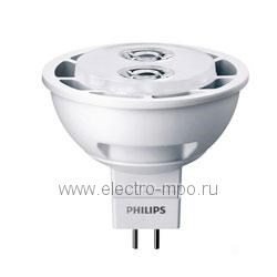 92848 Лампа MR16-LED 12B 6.5W WW GU5.3 36° (50W 2700K) светодиодная, тепл. белый. 8718291192848 - фото 616982