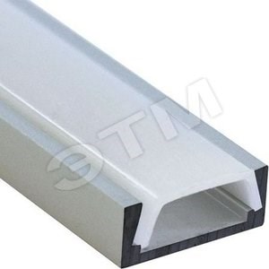 1009609 1506 PAL Профиль накладной анодированный (2м) (уп.400м.) JazzWay (Китай) 1009609 - фото 617227
