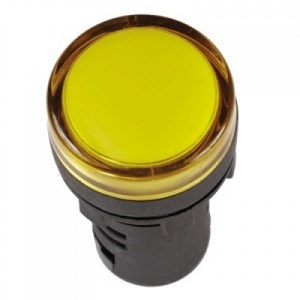 SQ0702-0003 лампа AD-22DS(LED) матрица Ø22mm 230В желтыйTDM  691999 - фото 617229