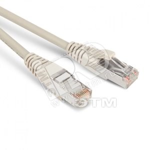 PC-LPM-STP-RJ45-RJ45-C5e-0.5M-LSZH-GY Патч-корд F/UTP, экран, Cat.5e, LSZH, 0,5м, серый Hyperline PC-LPM-STP-RJ45-RJ45-C5e-0.5M-LSZH-GY - фото 617497