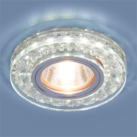 2192 MR16 CL прозрачный Cветильник встраиваемый (уп.10/50шт.) Elektrostandard 2192 MR16 CL прозрачный - фото 617534