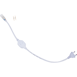 H1407KESB Ecola LED strip 220V Блок питания (IP20) 700W для ленты 220V 14x7 IP68 с кабелем, муфтой, разъемом и вилкой H1407KESB - фото 617617