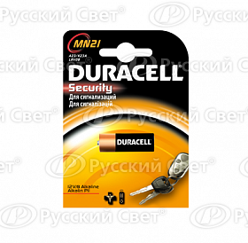 LR MN 21/A23 BP-1 12V 23A Элемент питания (бл.1шт.) Duracell Duracell - фото 617678