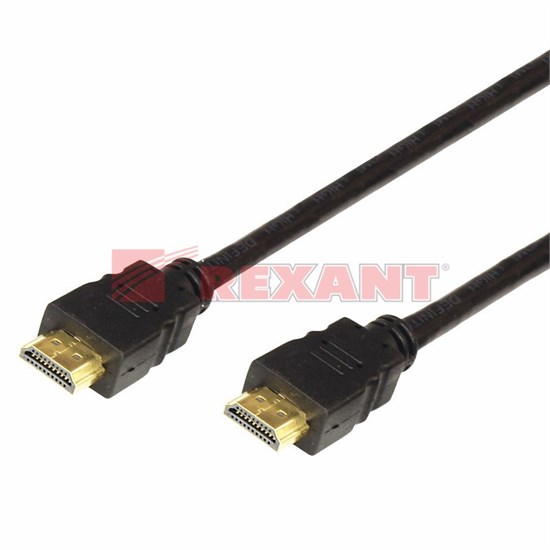 FD 17-6210 Шнур HDMI - HDMI gold 20М с фильтрами (уп.5шт.) REXANT FD 17-6210 - фото 617790