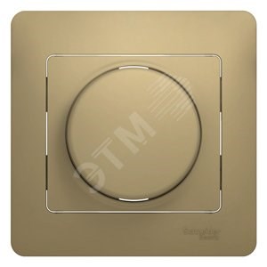 GSL000436 Glossa Диммер универсальный 600Вт/ВА, титан, в сборе (уп.2шт.) Schneider Electric GSL000436 - фото 617984