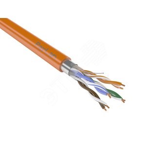 F/UTP Cat.5е ZHнг(A)-FRHF 4х2х0,52 ParLan™ ЭКРАН огнестойкая  Витая пара FTP 4 пары AWG 24 Cat.5е внутренняя Cu (кор.305м.) Паритет (Россия) 102525 - фото 617996