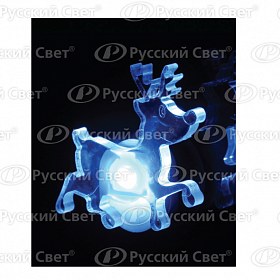 KOCNL-SL103 Светильник "Олененок" ночник на присоске новогодний Космос KOCNL-SL103 - фото 618063