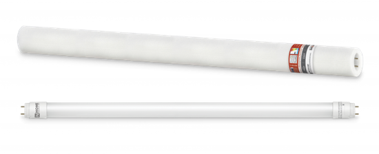 LED-T8-М-PRO Лампа светодиодная 10Вт линейная матовая 4000К нейтр. бел. G13 1000лм 230В 600мм неповоротн. IN HOME 4690612030890 - фото 618078