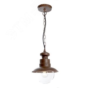 11623 PL575 60W 230V IP44 коричневый Светильник садово-парковый на цепочке (уп.8шт.) FERON (Китай) 11623 - фото 618104