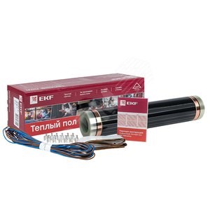 Ik-220-1320/0,5-6 Инфракрасный пленочный теплый пол 1320Вт 6м² ширина 0,5 метра EKF Ik-220-1320/0,5-6 - фото 618133