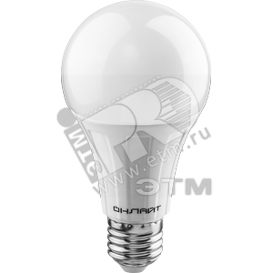 71655 OLL-A65-12-230-4K-E27 ОНЛАЙТ Лампа светодиодная 12W 4000K 230V E27 (уп.100шт.) Navigator 71655 OLL-A65-12-230-4K-E27 - фото 618211