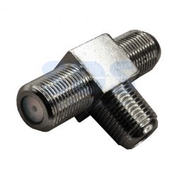 FD 05-4204-4 Переход соединитель x3 гнезда F (F-тройник) (уп.50шт.) PROCONNECT FD 05-4204-4 - фото 618248