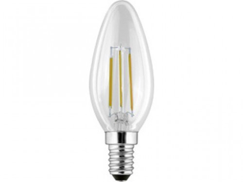 LED4-C35-FL/830/E14 BrightPower Светодиодная лампа 4Вт 220В (уп.10/100шт.) Camelion LED4-C35-FL/830/E14 - фото 618265