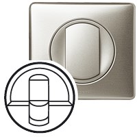 68551 Celiane Лицевая панель для розетки RJ45 Кат. № 0 673 44/45 титан (уп.10шт.) LEGRAND 68551 - фото 618435