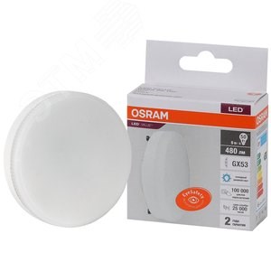 5582033 Value GX53 LED 6Вт GX53 6500К 480Лм таблетка 220В (замена 50Вт) Лампа светодиодная (уп.10шт.) LEDVANCE (OSRAM) 4058075582033 - фото 618485