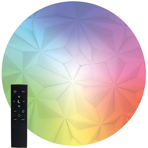 41747 AL7800 Lunar glow RGB (45438.45.90.77RGB) 90W, Max. 8910Lum, 3000К-6400K Светильник светодиодный стационарный ВЫВЕДЕН ИЗ АССОРТИМЕНТА 41747 - фото 618770