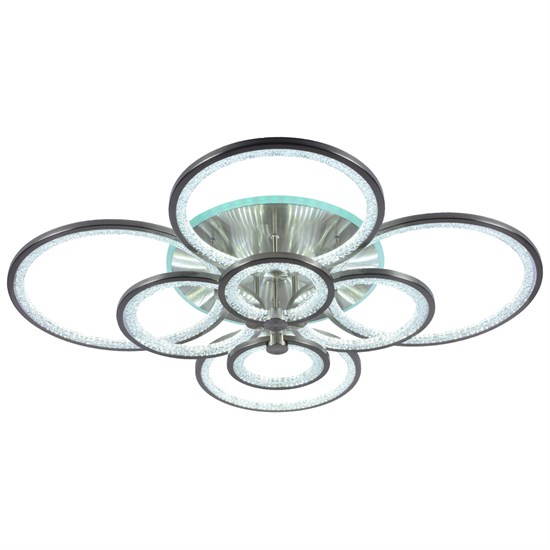 8002/8 NKL 256W+11W RGB Светодиодная люстра Profit Light 8002/8 NKL - фото 618897