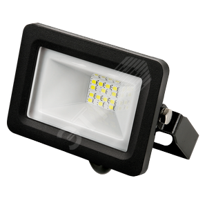 613100310 Прожектор светодиодный ДО-10w IP65 6500K черный (уп.60шт.) Gauss (Китай) 613100310 - фото 618944